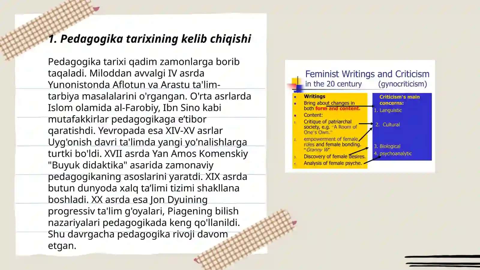 Pedagogika tarixi kursi 3