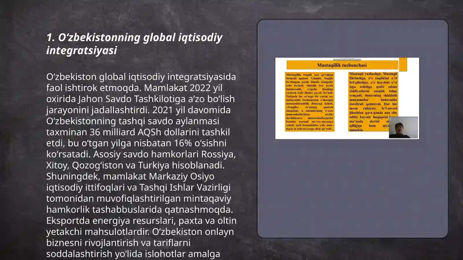 Oʻzbekiston va jahon hamjamiyati 3