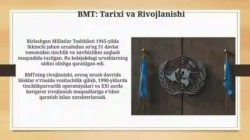 BMT: Tarixi va Rivojlanishi 3