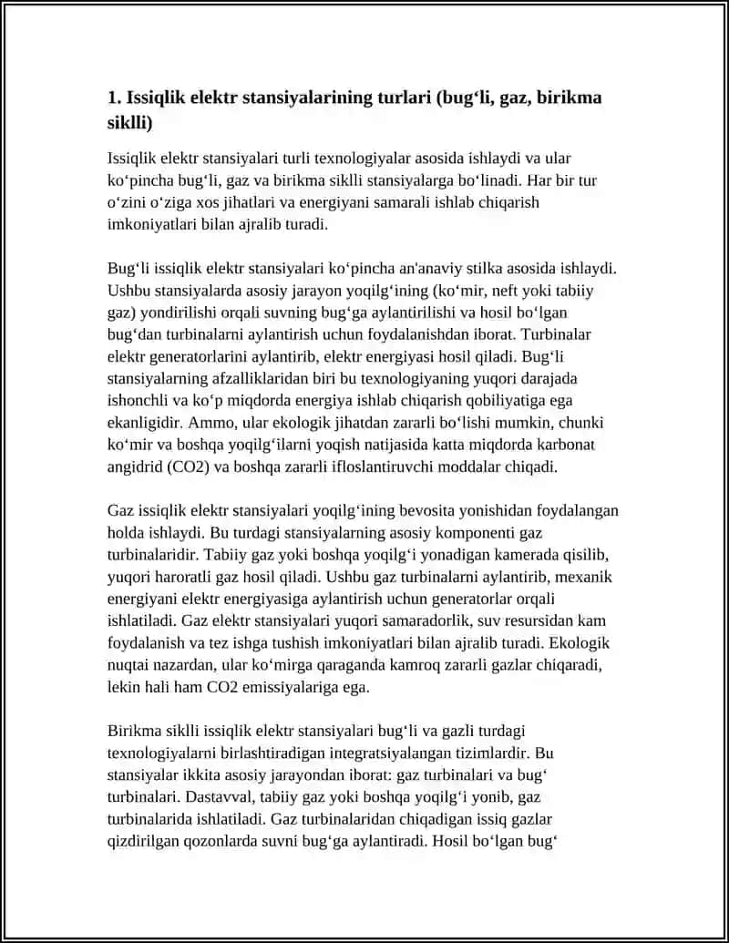 ISSIQLIK ELEKTR STANSIYALARI 3
