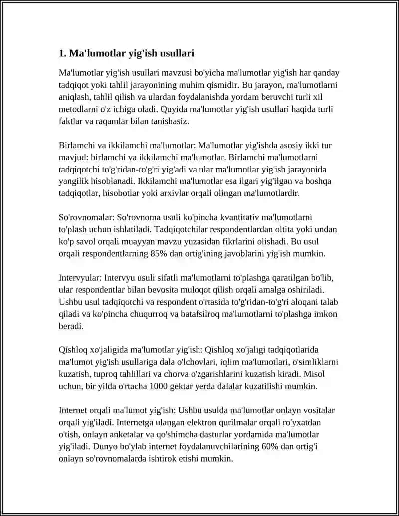 DATA SCIENCE DA KATTA MA’LUMOTLARNI EKOTIZIMLAR 3