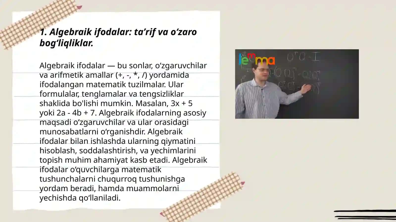 9-sinf algebra kitobining Germaniya va Oʻzbekistonda oʻtilish metodikasi 3