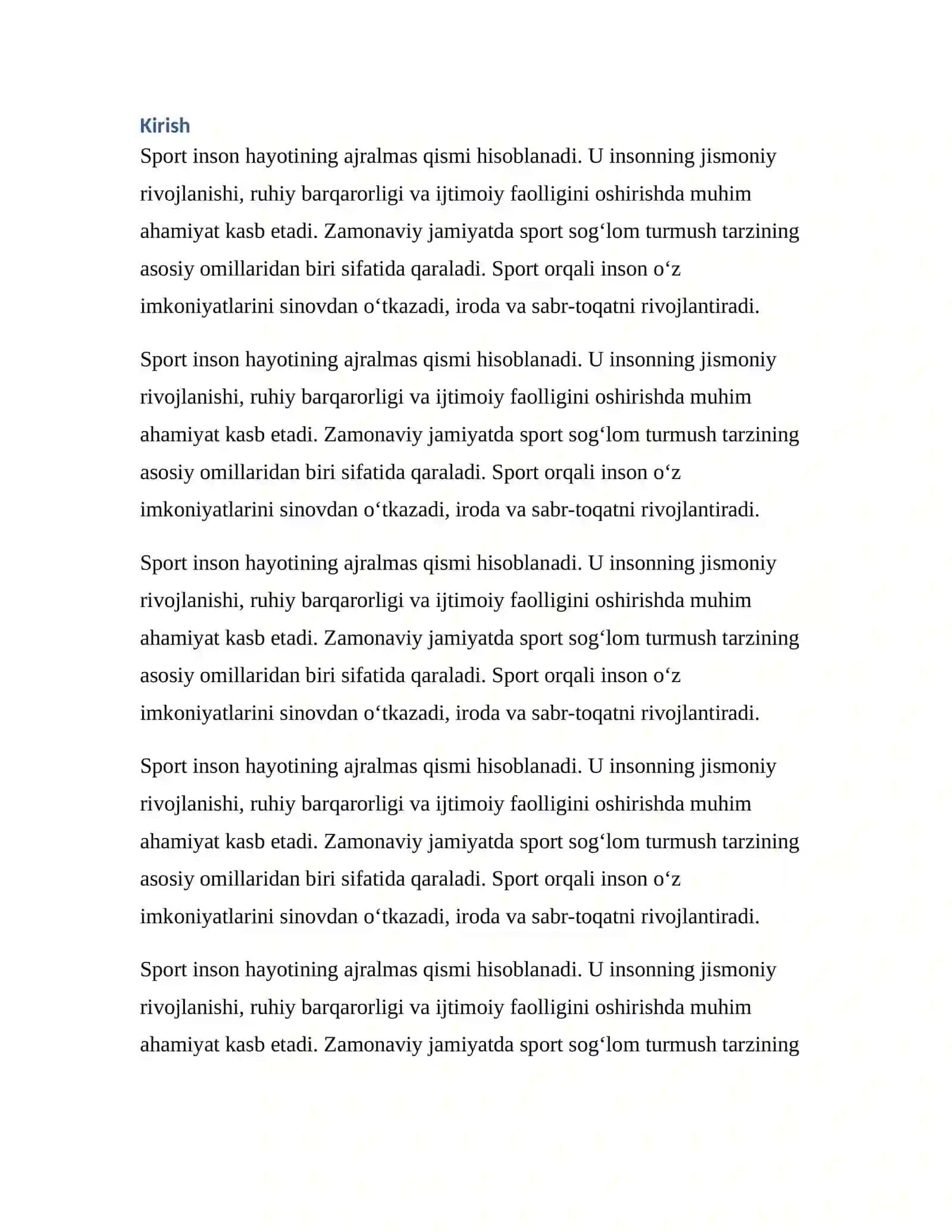 SPORT HAQIDA REFERAT 3