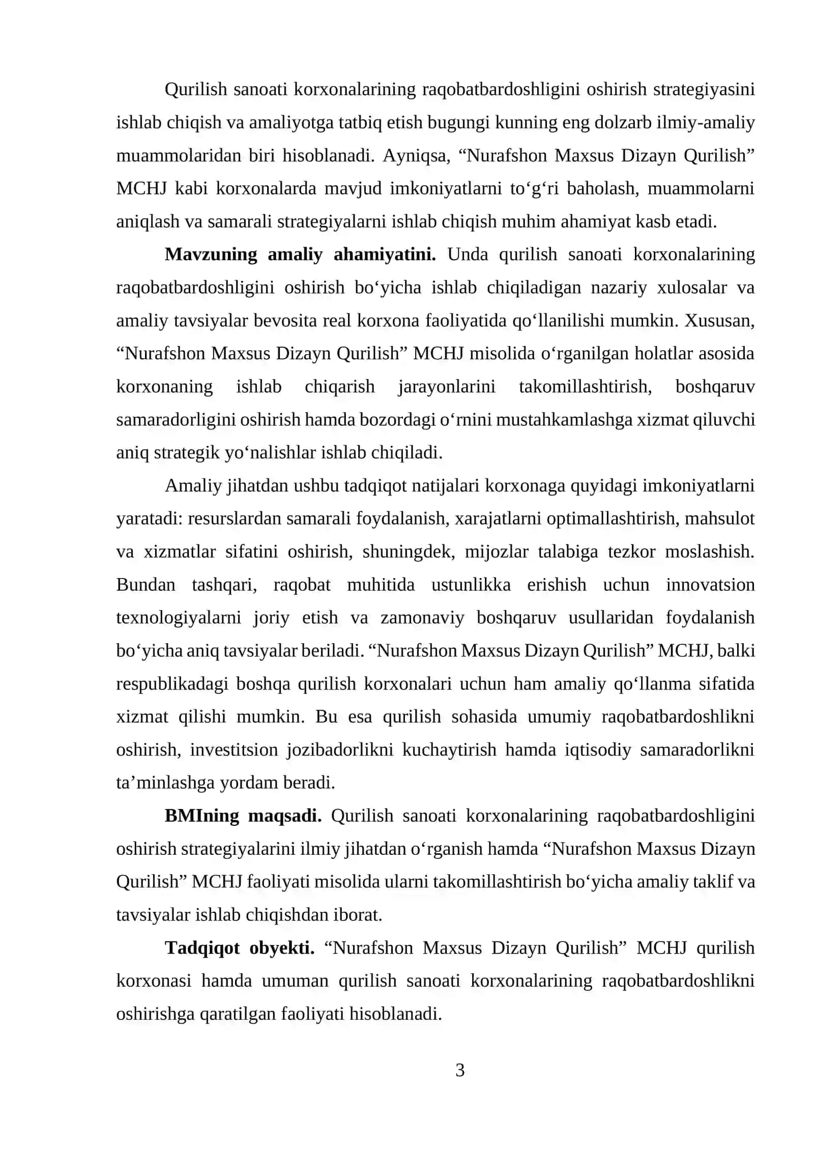 NURAFSHON MAXSUS DIZAYN QURILISH 3