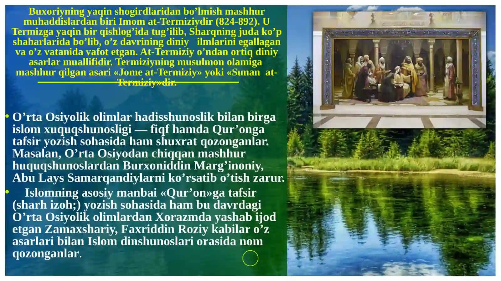 Musulmon Uyg’onishdavrining O’zigaxosxususiyatlari 3