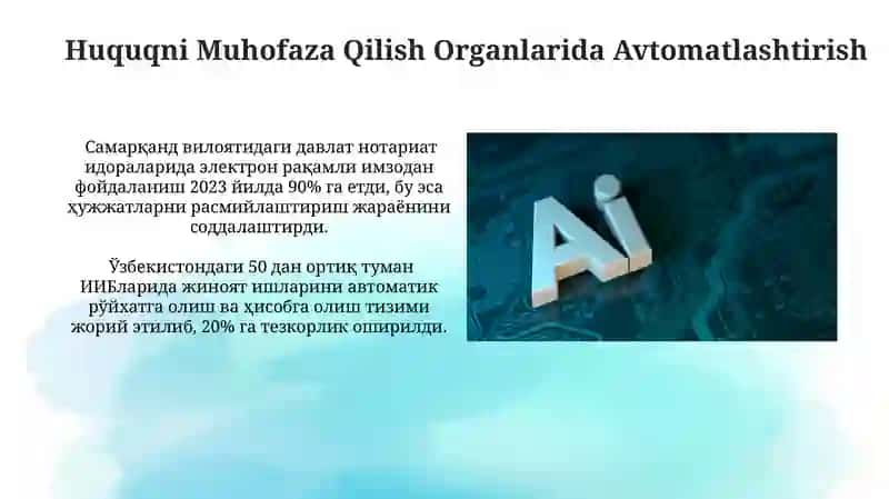 Avtomatlashtirilgan Huquqiy Funktsiyalar 3