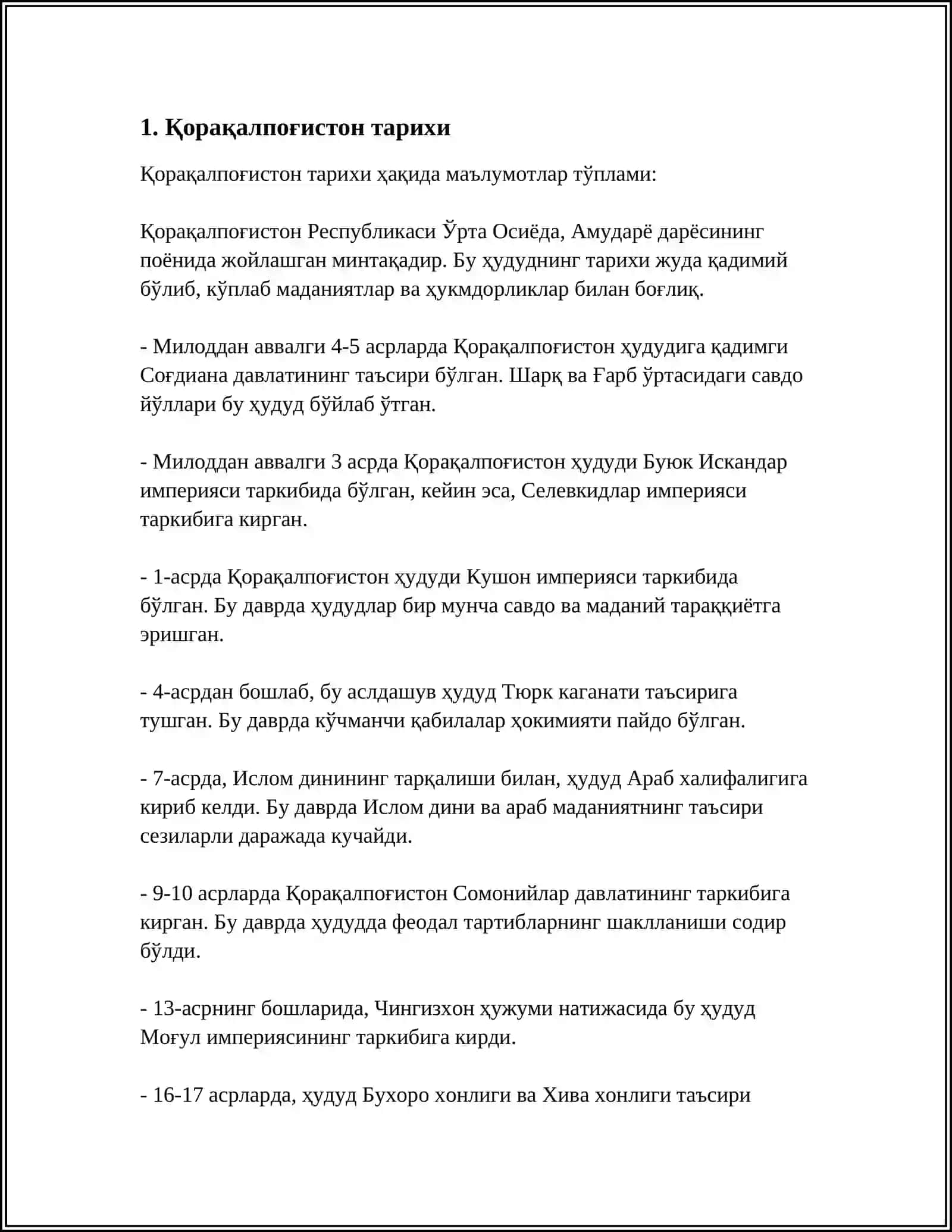 Қорақалпоғистон Республикаси 3