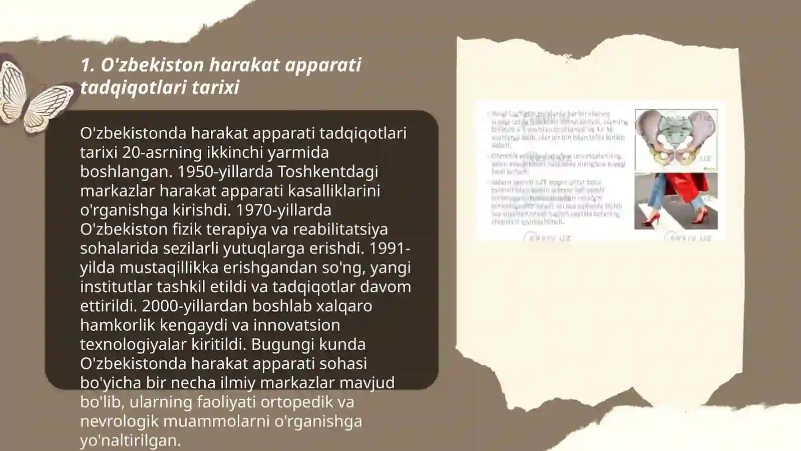 Tayanch-harakat apparatini rivojlanishini o'rganishda O'zbekiston olimlarining xizmatlari 3