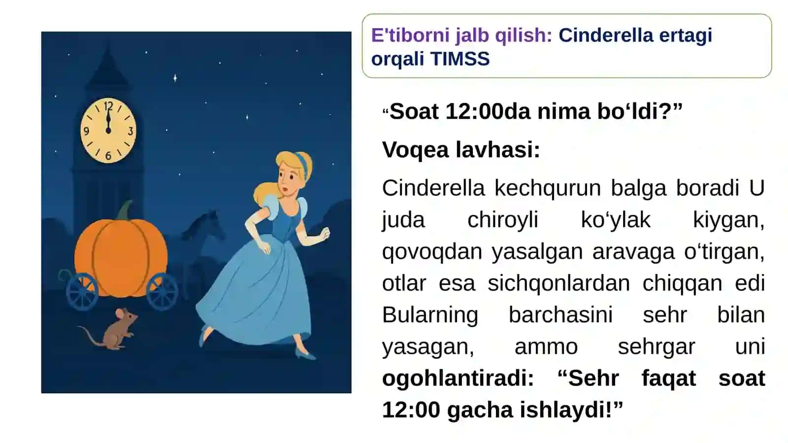 TIMSS xalqaro baholash dasturi: xalqaro mezonlar va o‘qitish strategiyalari 3