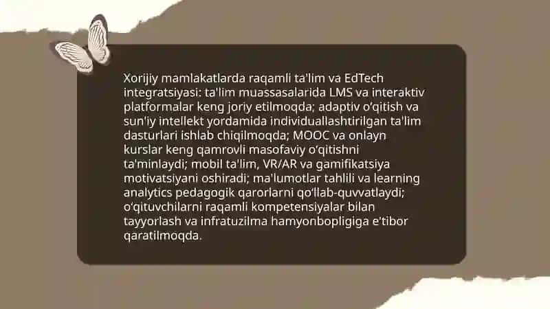 Raqamli ta'lim va EdTech integratsiyasi 3
