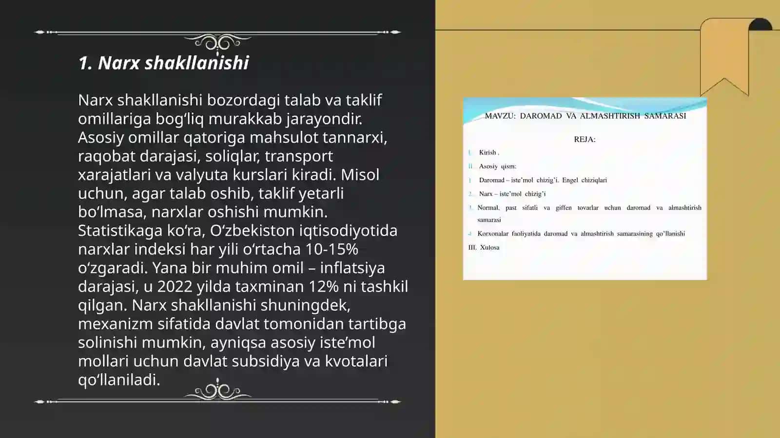 Narx siyosati 3
