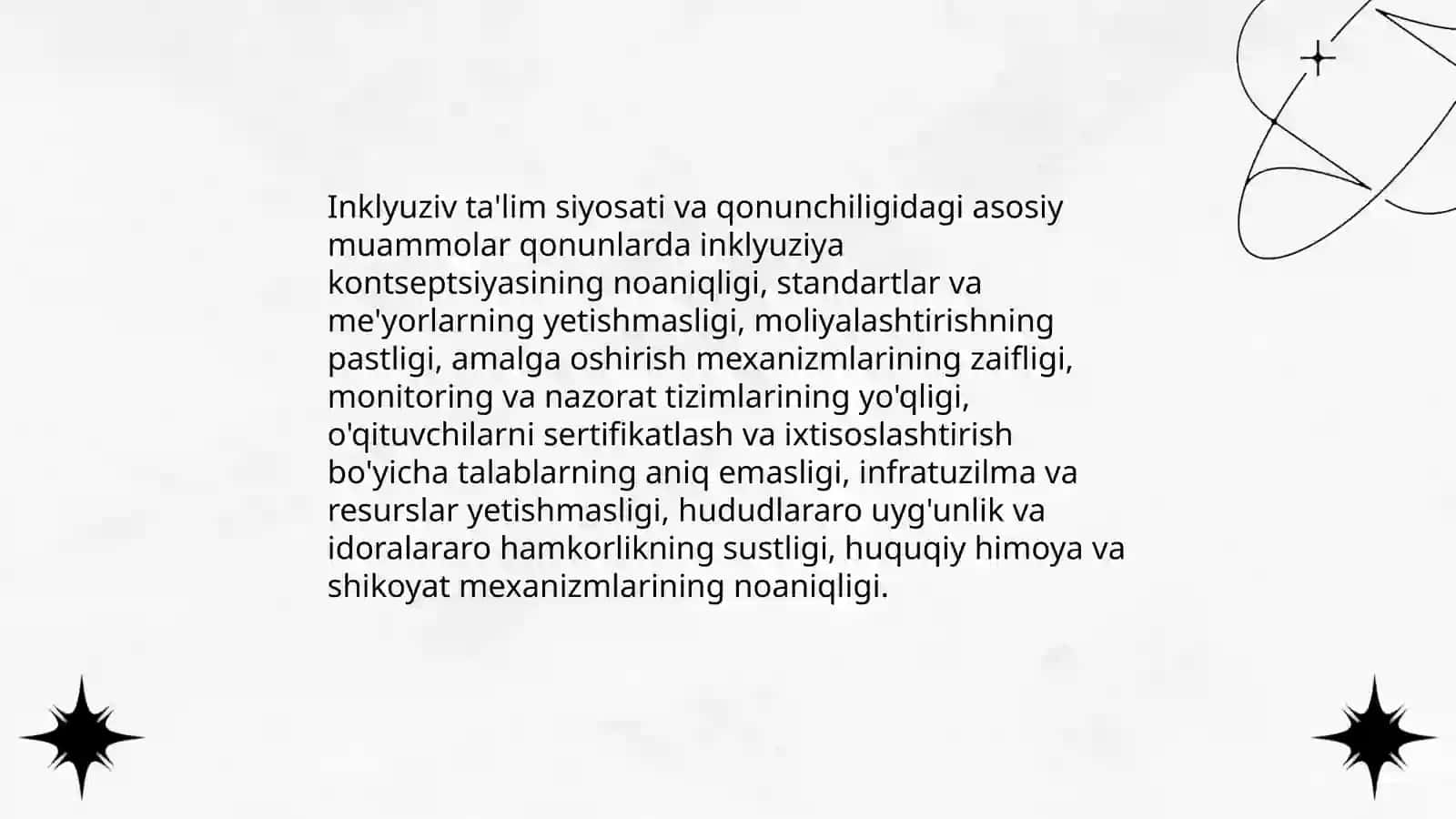 Turli yo'nalishdagi ilmiy tadqiqotlarda inklyuziv ta'lim muammolarini o'rganish 3