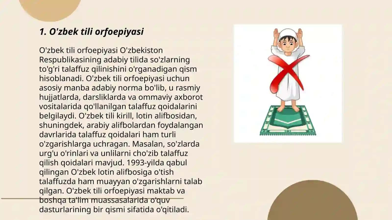 O'zbek tilining orfoepik me'yorlari 3