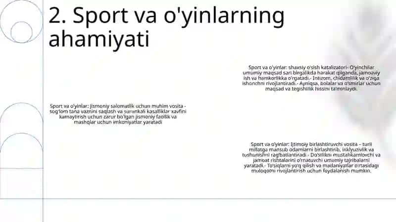 Sport And Games 3