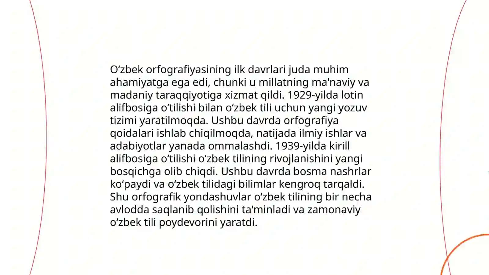O'zbek orfografiyasining tarixiy taraqqiyoti 3
