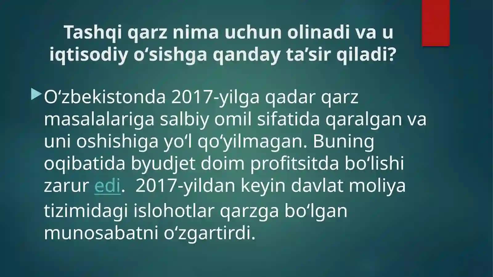 G‘aznachilik faoliyati mexanizmi 3