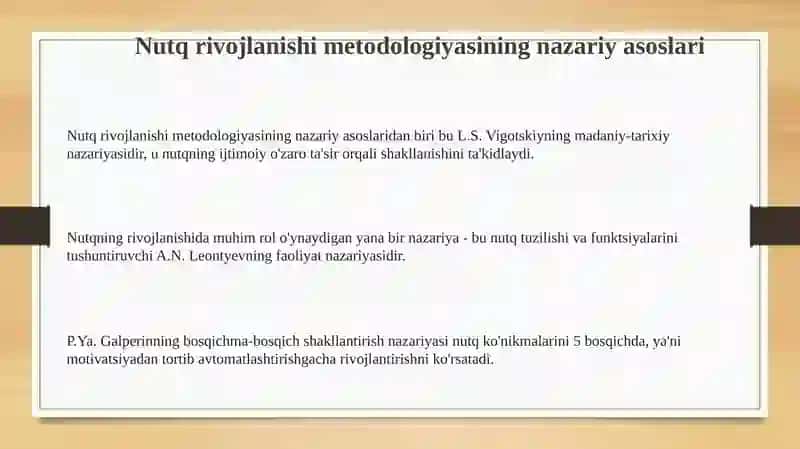 Nutqoʻstirish Metodikasi fanining nazariyasoslari 3