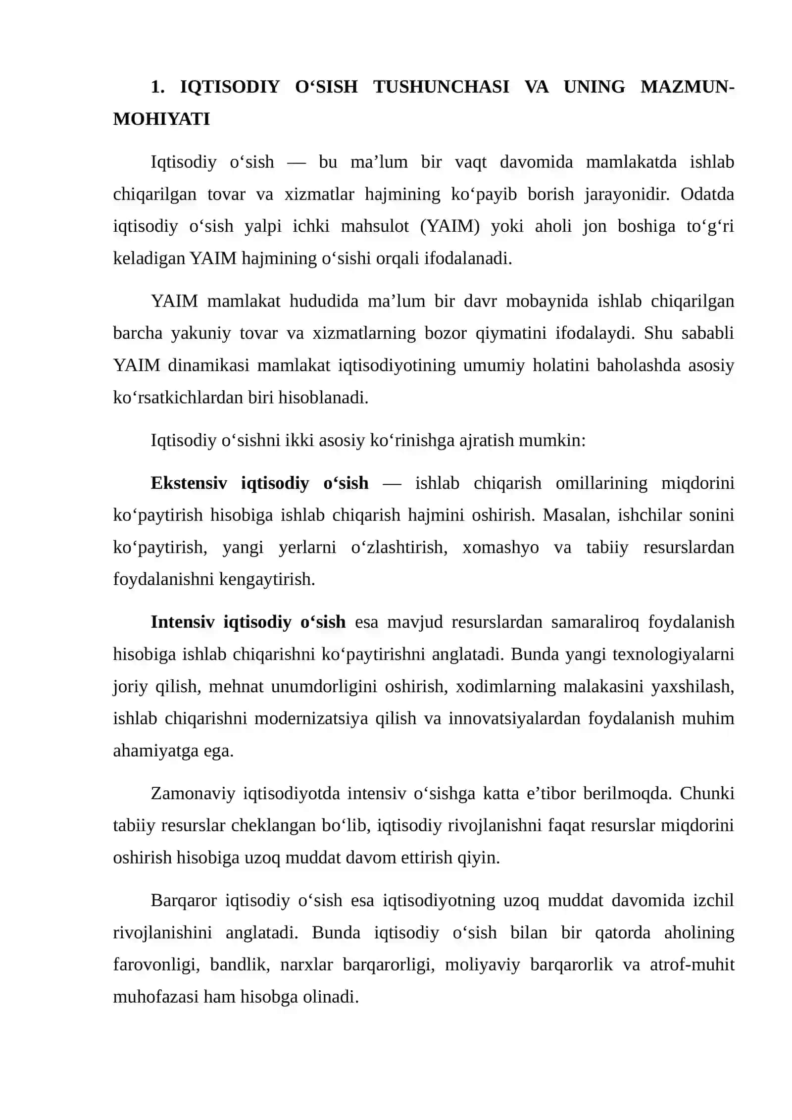 BARQAROR IQTISODIY O‘SISHNING ASOSIY OMILLARI 3