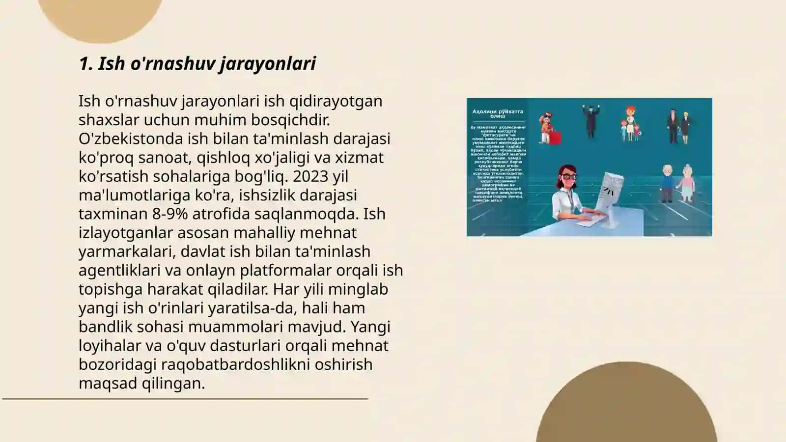 Xodimlarni ish joyiga moslashtirish 3