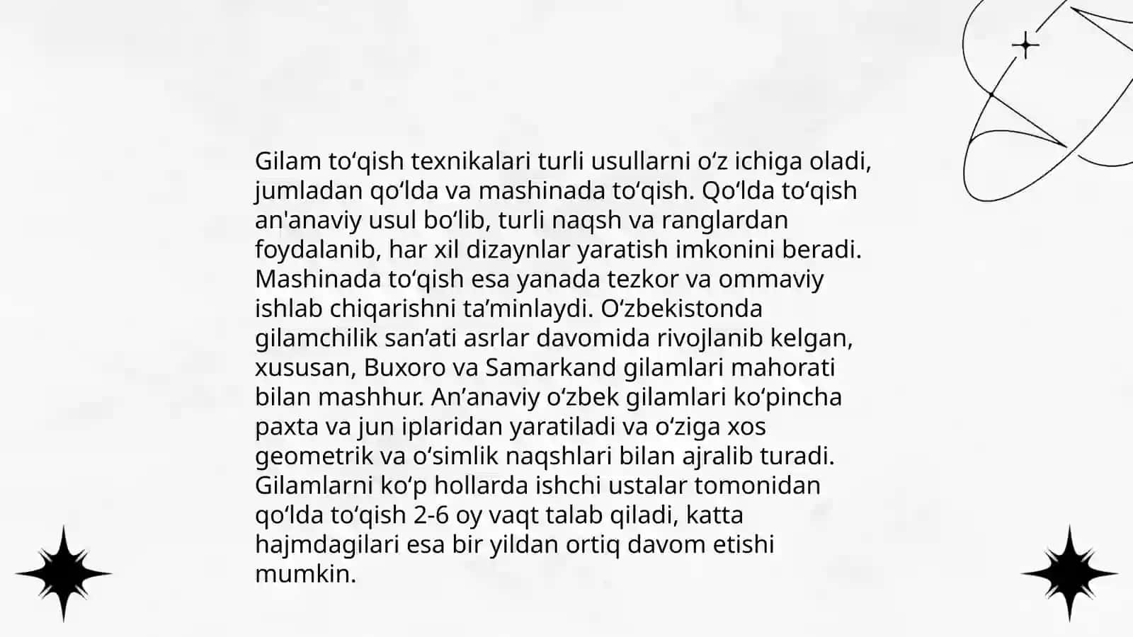 Eronning hunarmandchiligi gilamlari 3