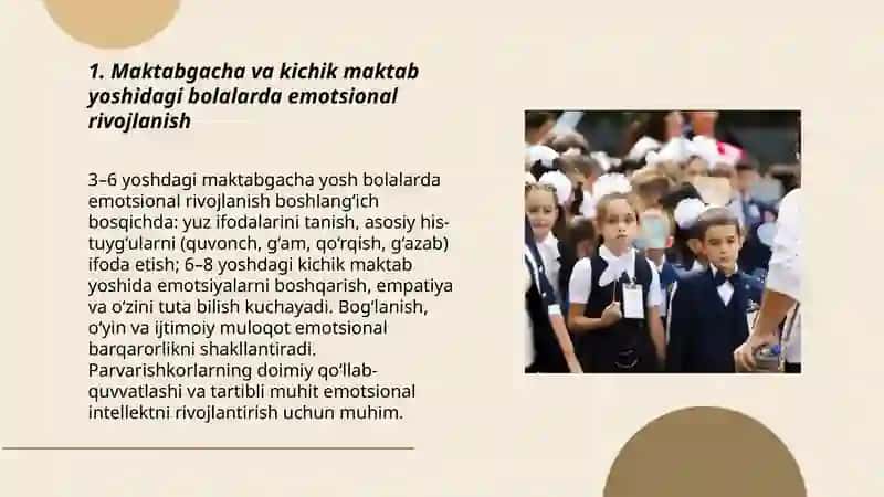 Maktabgacha va kichik maktab yoshidagi bolalarning psixologik xususiyatlari 3