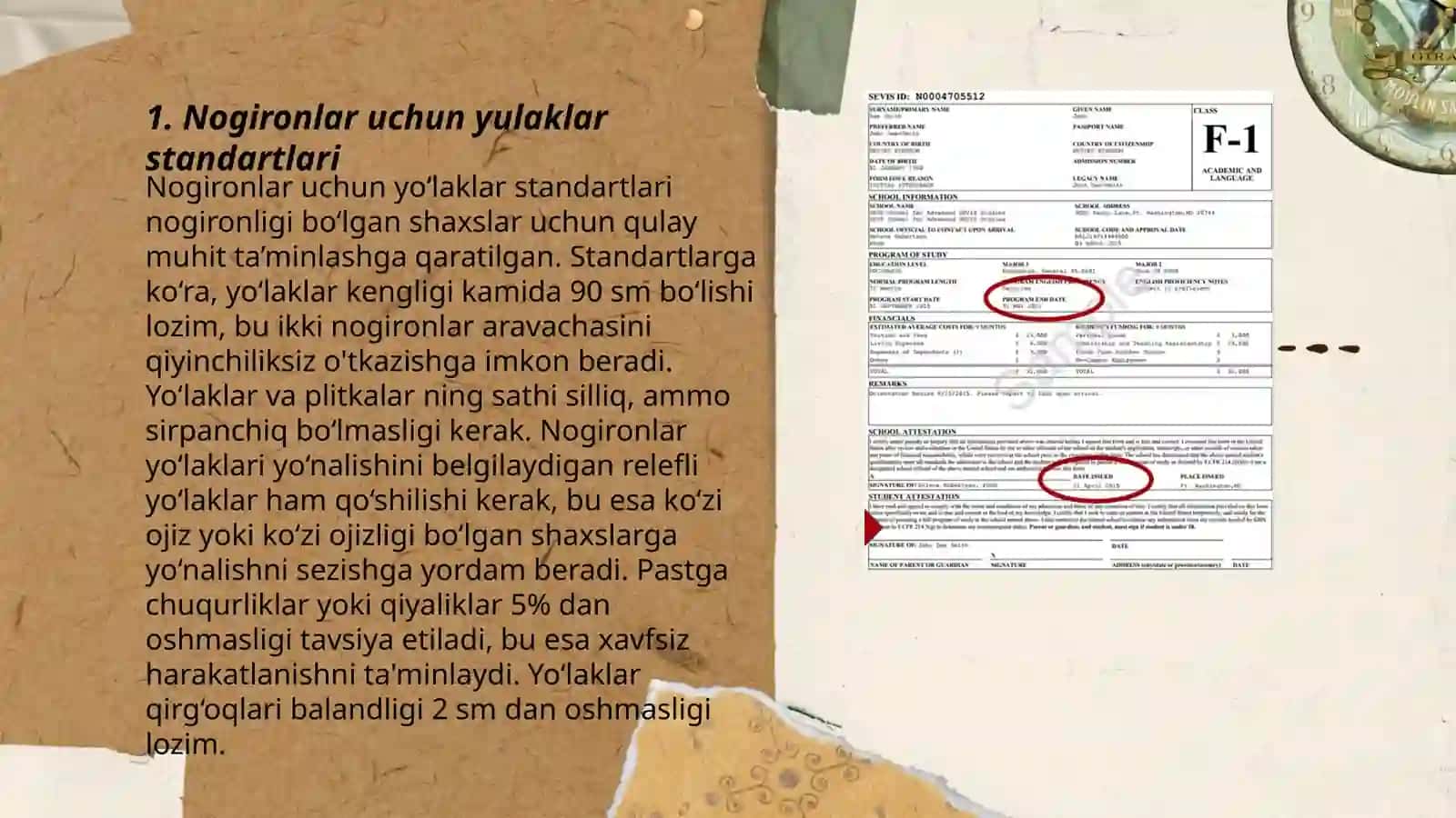 Nogironlar uchun yulaklar standartlari 3