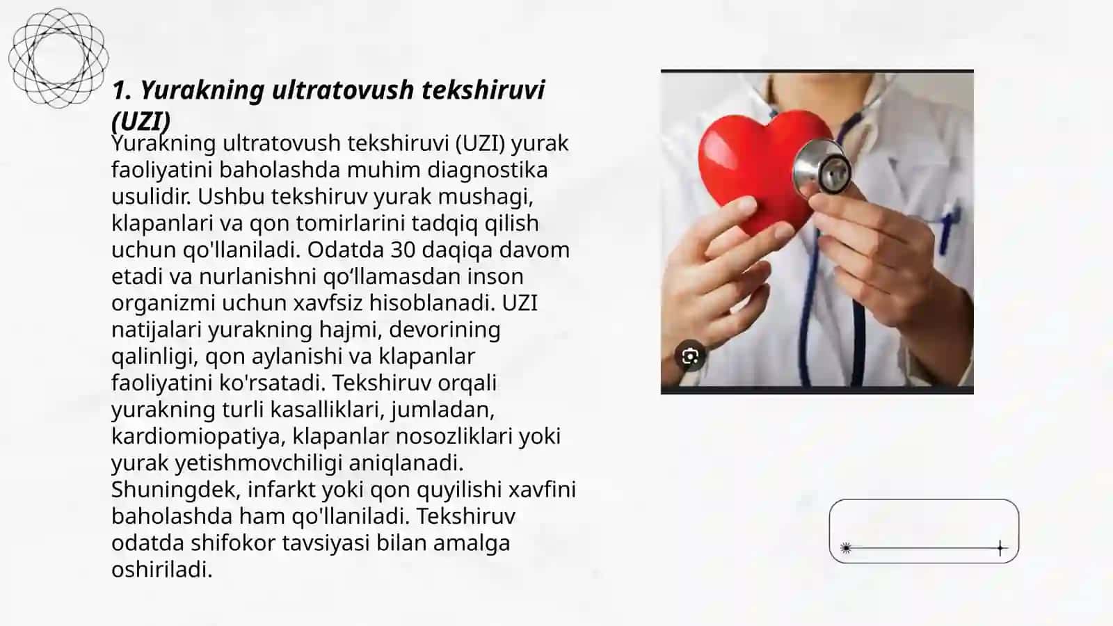 Yurak qon-tomir tizimi kasalliklarini zamonaviy instrumental tekshirish usullari 3