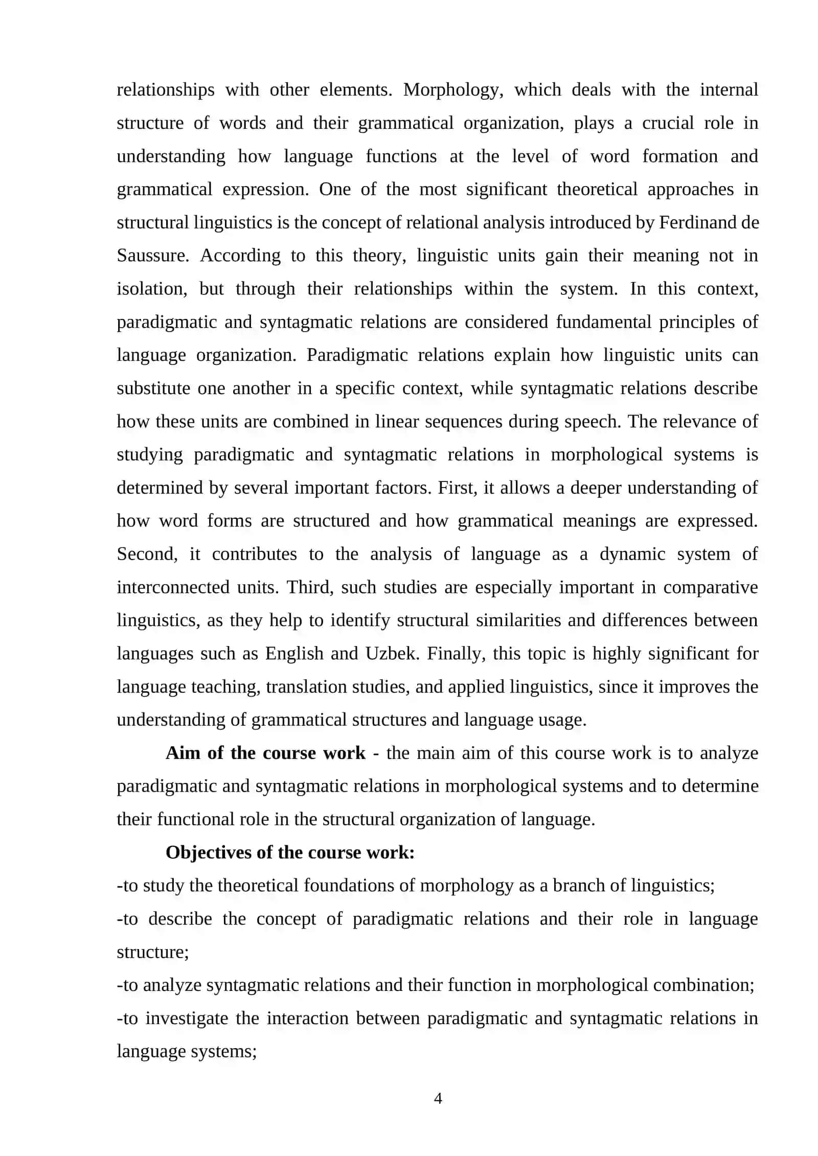 Paradigmatic and syntagmatic Relation in Morphological Systems 3