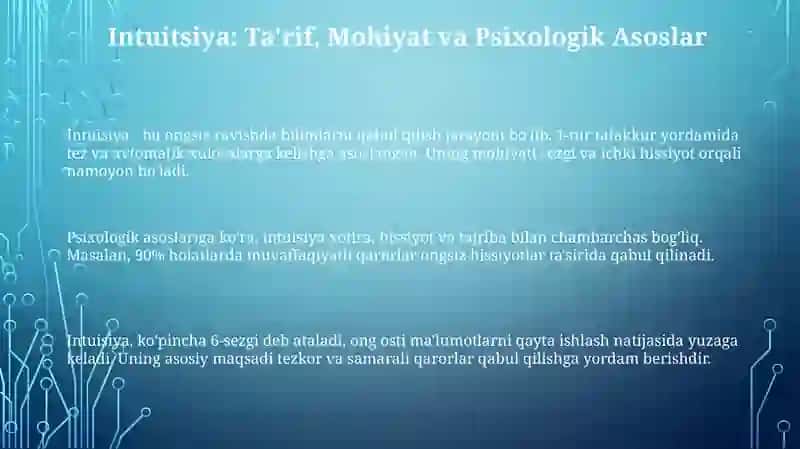 Intuitsiya 3