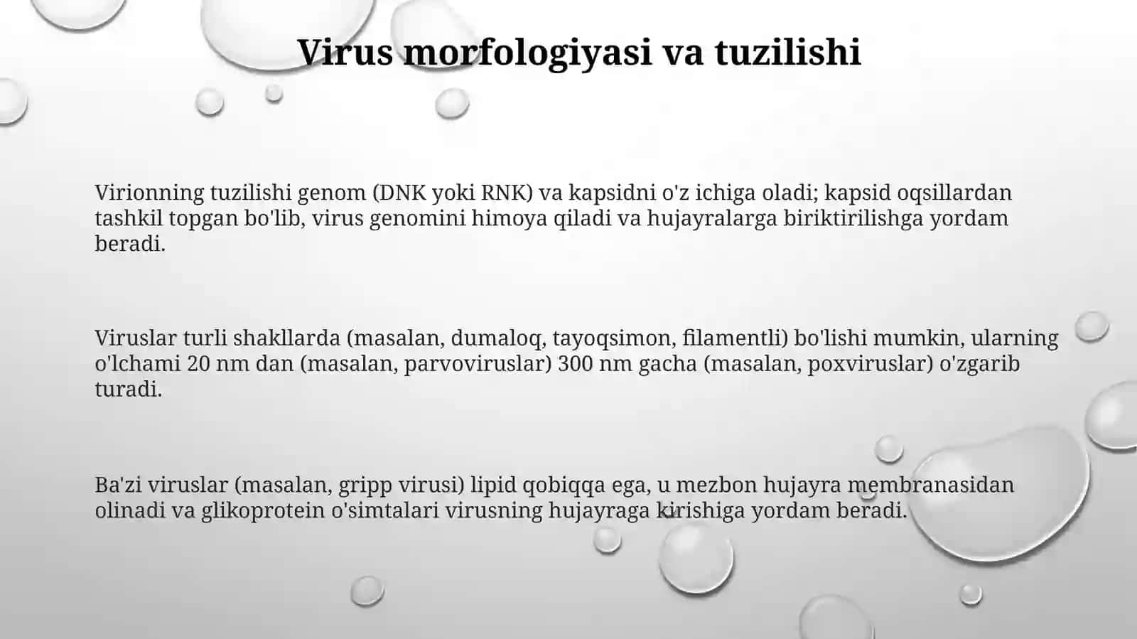 Viruslari marfalogiyasi va tasnifi 3