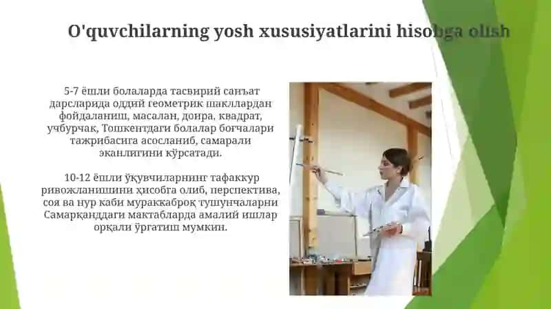 Tasviriy faoliyatga oʻrgatishning metod va usullari 3