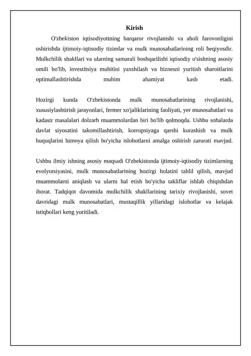 Ijtimoiy-iqtisodiy tizimlar va mulkchilik munosabatlari (O'zbekiston buyicha) 3