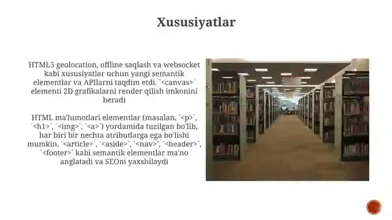 HTMLhaqidama'lumot 3