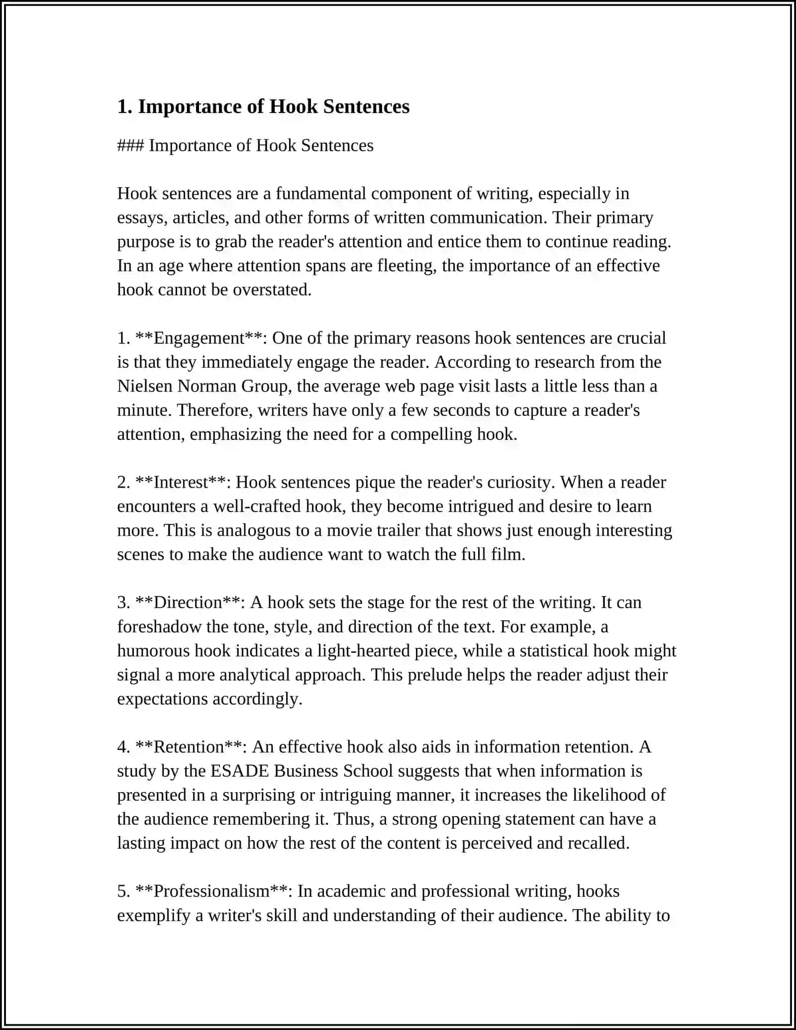 AN INTRODUCTORY PARAGRAPH 3
