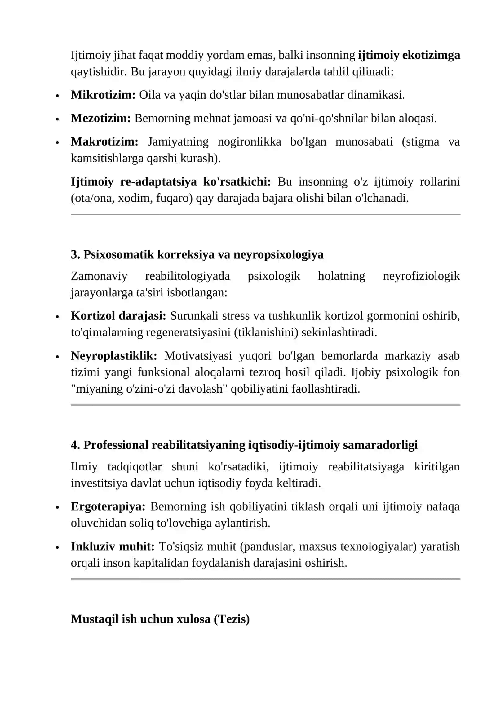 Ijtimoiy va psixologik jihatlar 3