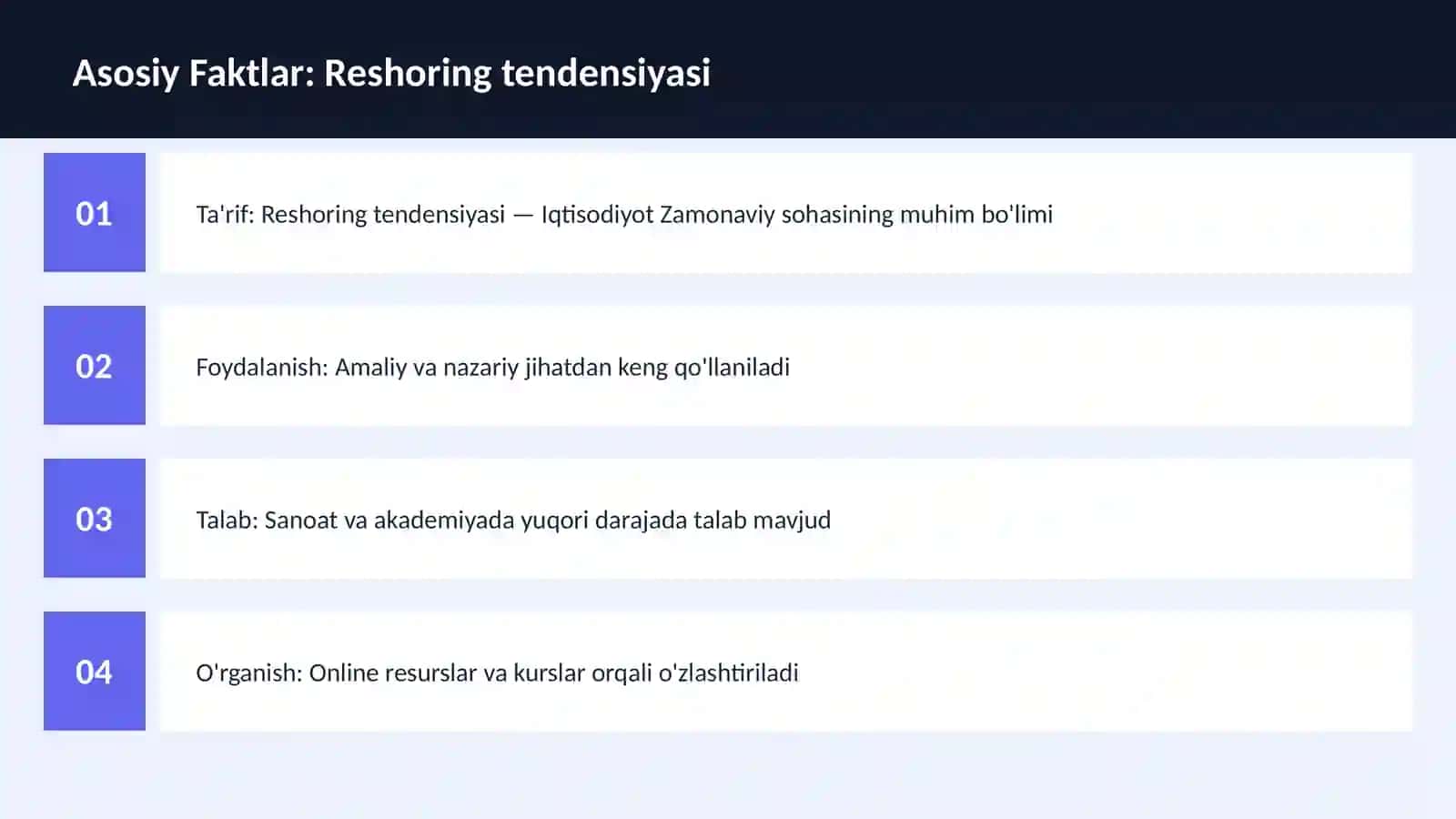 Reshoring tendensiyasi 3