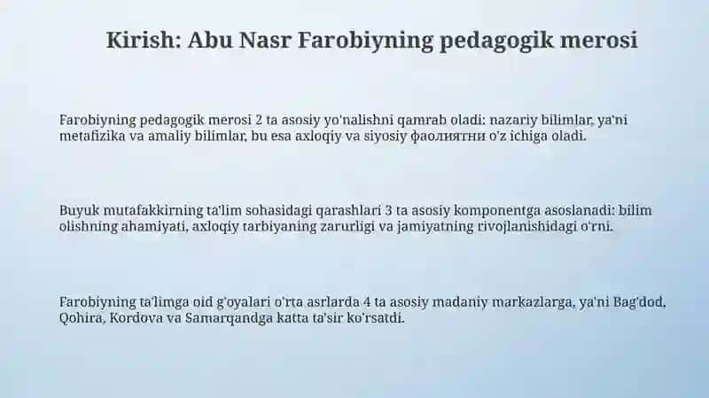 Abu Nasr Farobiyning pedagogik qarashlari 3