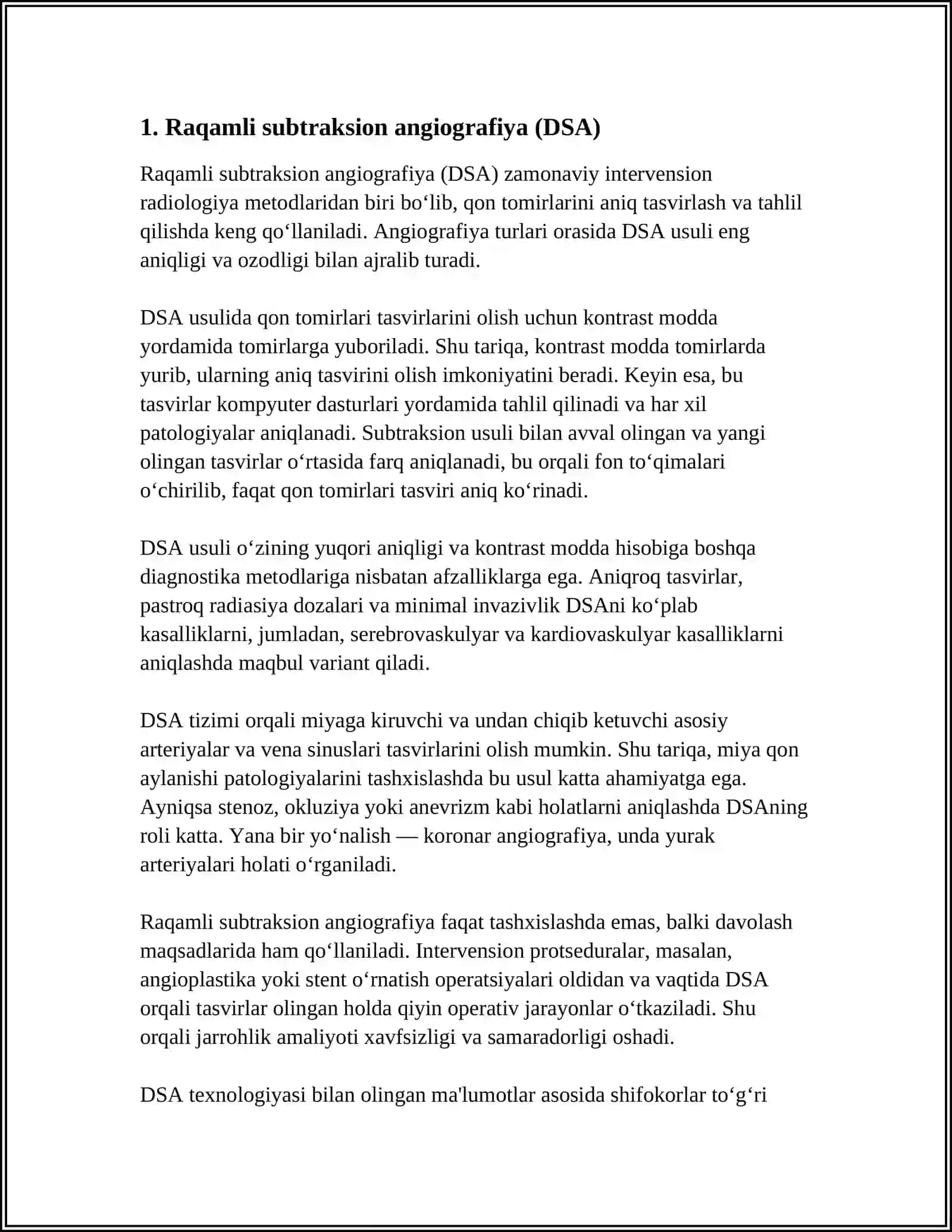 INTERVENSION RADIOLOGIYA VA ANGIOGRAFIYA TURLARI 3