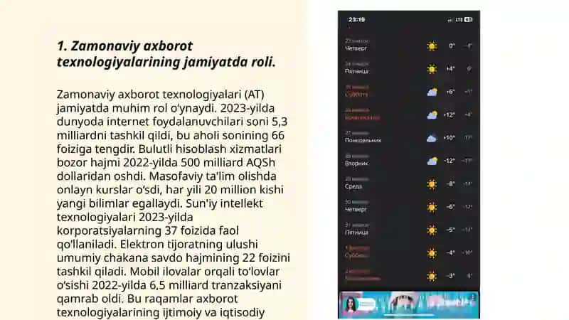 Zamonaviy axborot texnologiyalaridan foydalanish 3