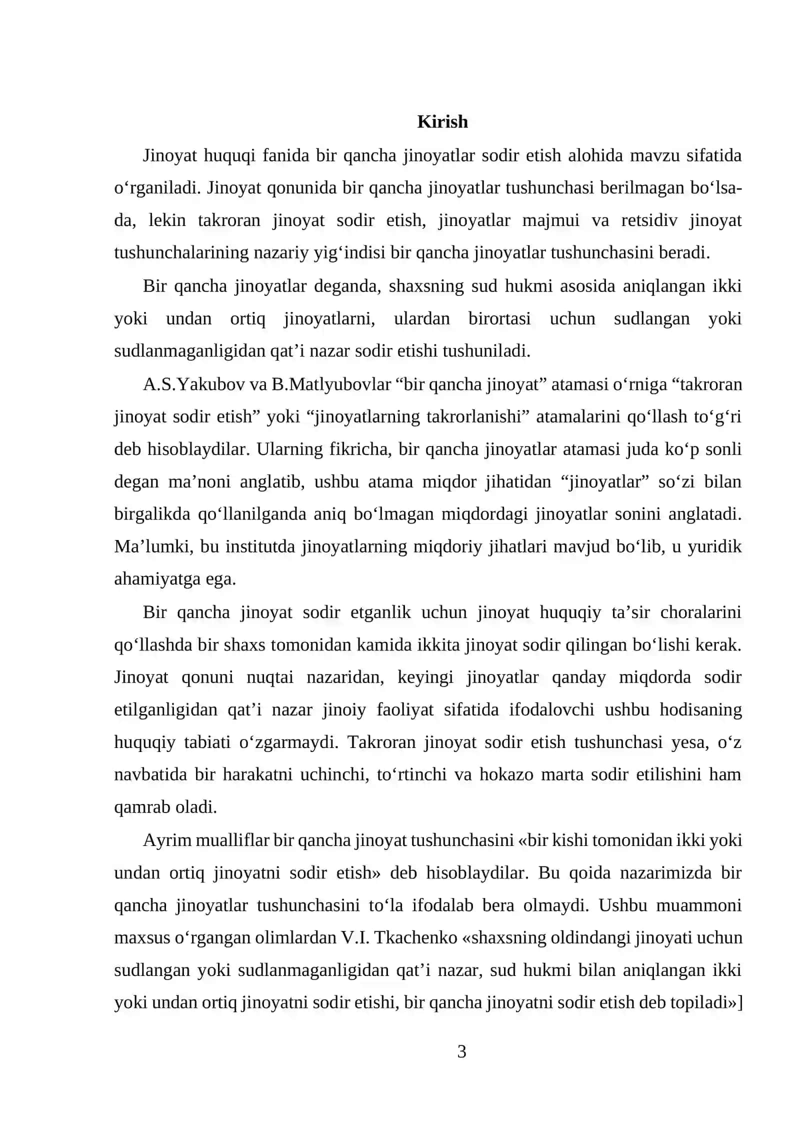 BIR QANCHA JINOYAT SODIR ETGANLIK UCHUN JAZO TAYINLASH 3