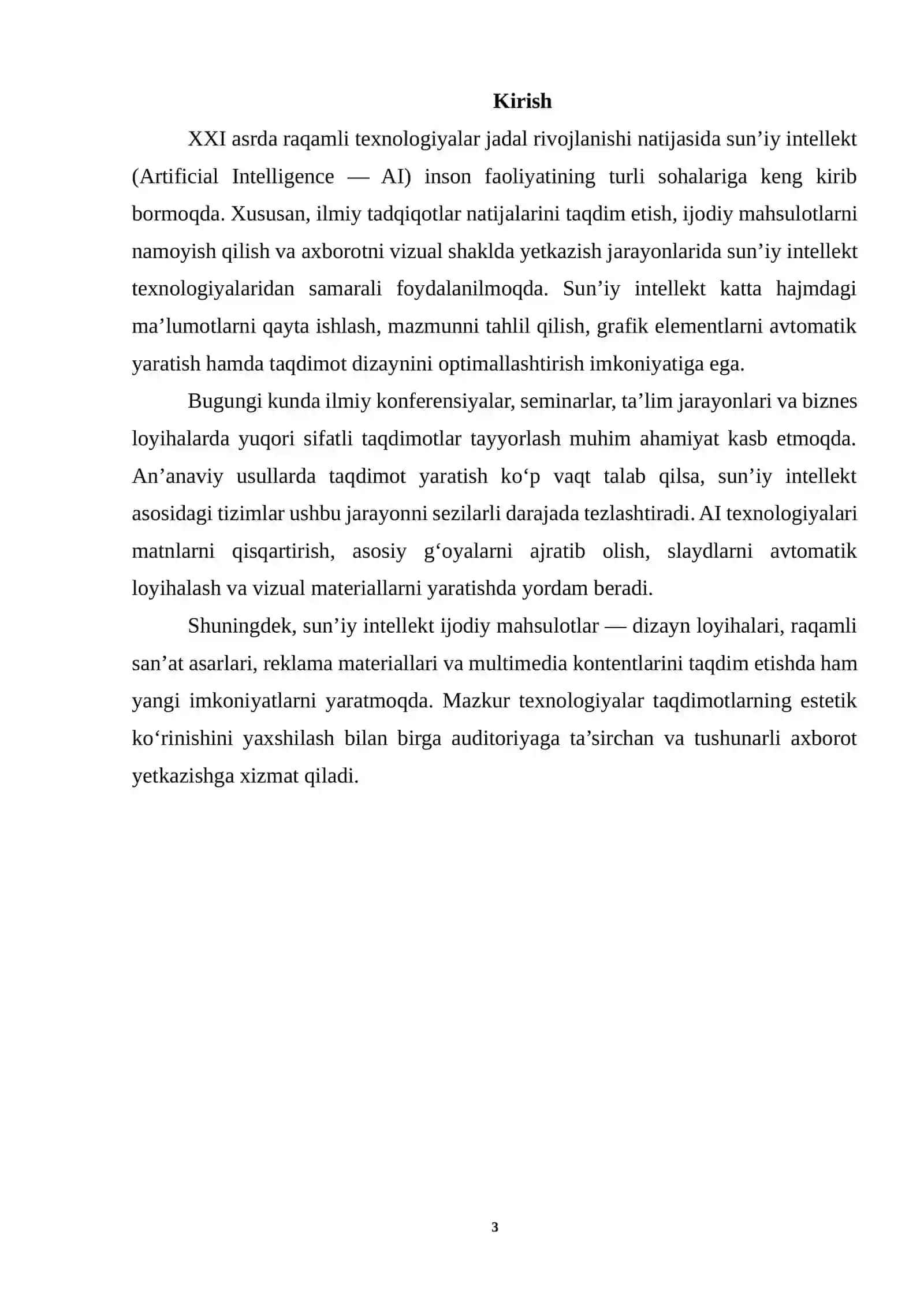 SUN’IY INTELLEKT YORDAMIDA ILMIY VA IJODIY MAHSULOT TAQDIMOTLARINI YARATISH 3