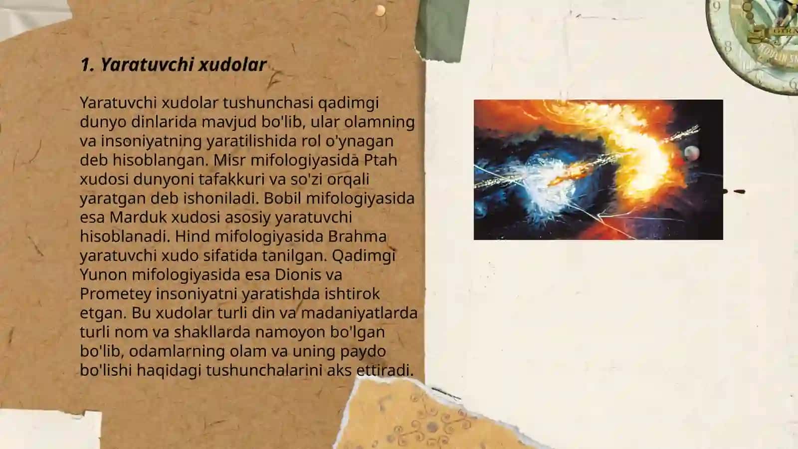 Yaratuvchi xudolar 3