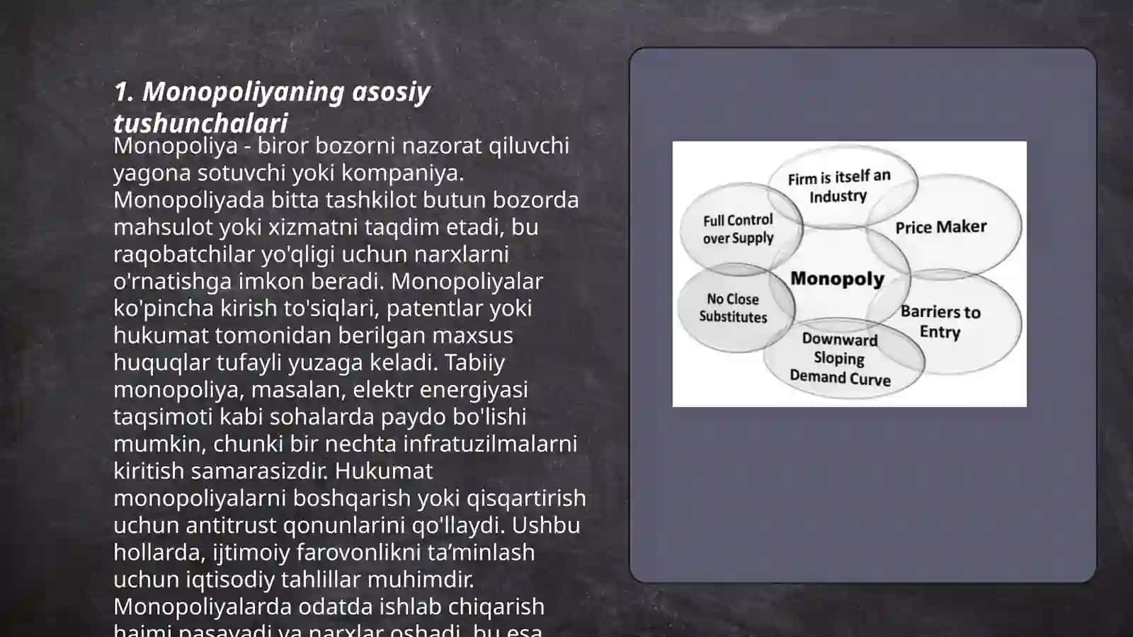 Monapoliya va Raqobat 3