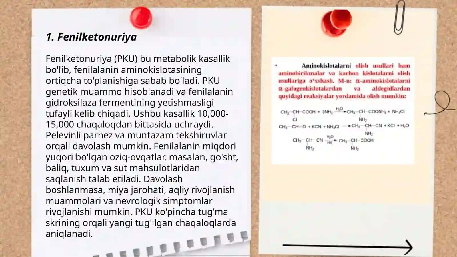 Aminokislotalar almashinuvi nasliy kasalliklar 3