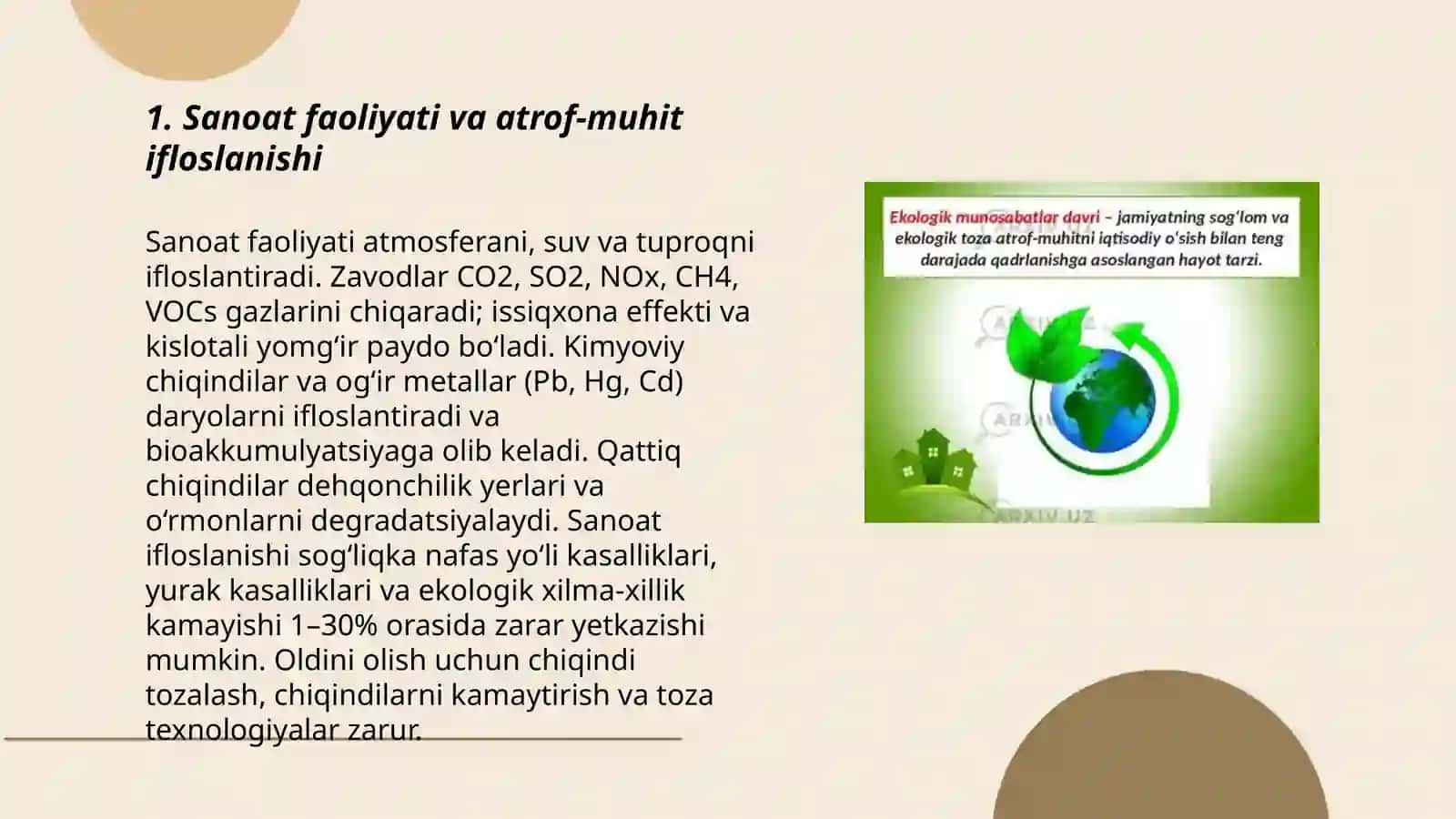 Tabiat bilan jamiyat o'rtasidagi ozaro munosabatlar 3