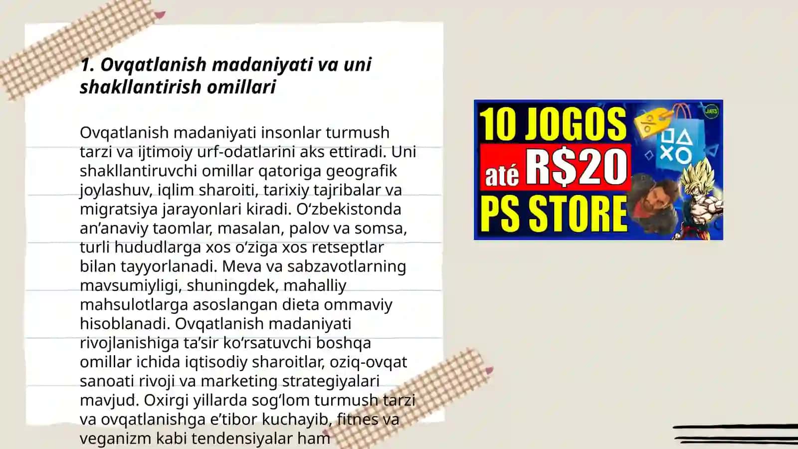 Ovqatlanish 3