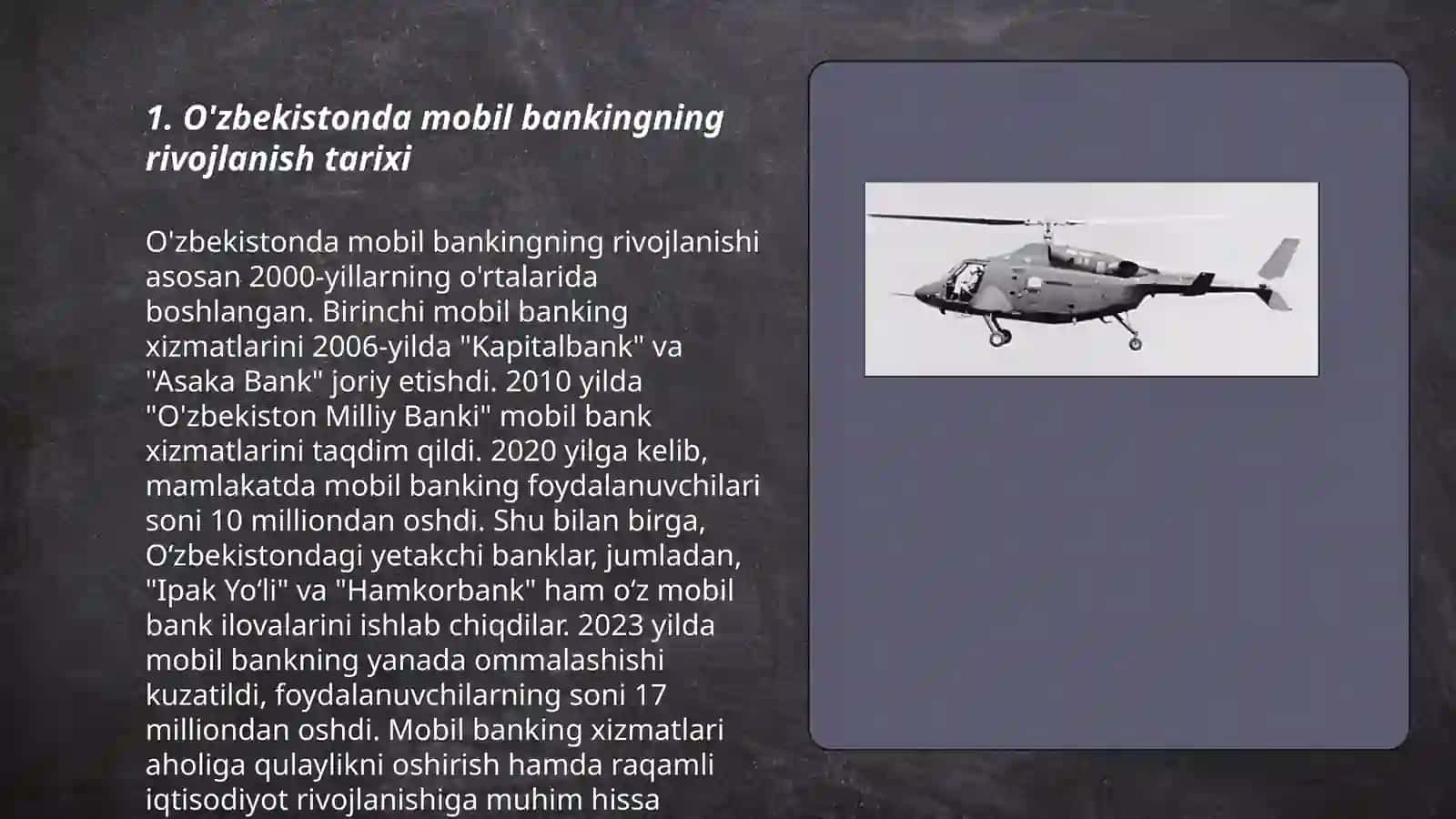 O‘zbеkistоndа mоbil bаnking dаsturining rivоjlаnishi vа uning istiqbоllаri 3