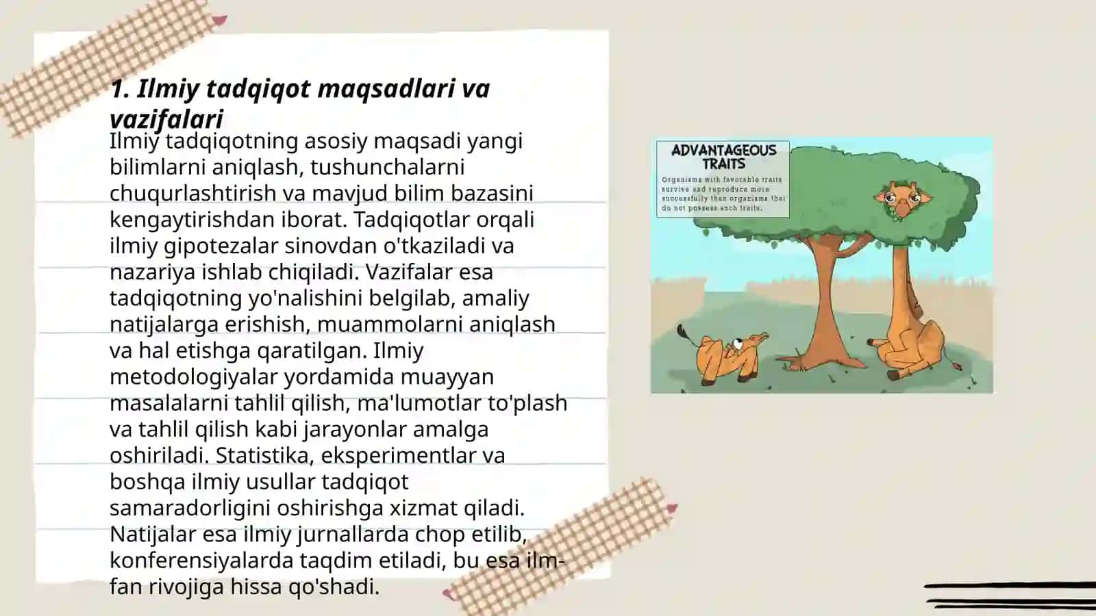 Ilmiy tadqiqoq yoʻnalishi va ilmiy muammoni tanlash 3