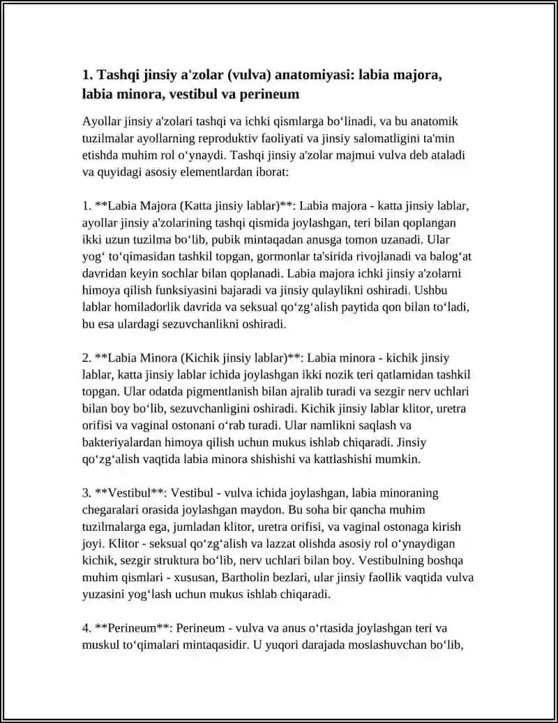 AYOLLAR JINSIY AʼZOLARI ANATOMIYASI VA FIZIOLOGIYASI 3