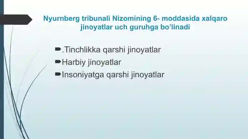 Xalqaro jinoyat tushunchasi va tarkibi uning xalqaro xarakterdagi jinoyatdan farqi 3